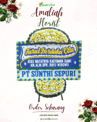 Papan Bunga Duka di Mororejo