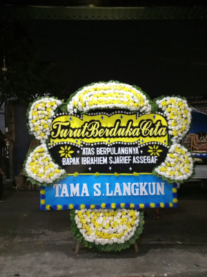 Papan Bunga Duka di Mororejo